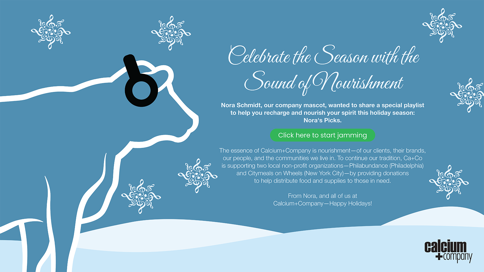 Calcium wishes you all the best this holiday season!