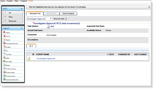 Investigator Signature Process