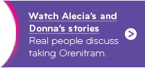 Watch Alecia's and Donna's stories