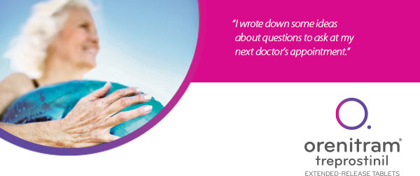 I wrote down some ideas about questions to ask at my next doctor's appointment
