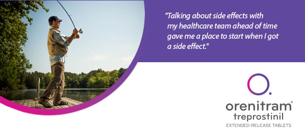 Talking about side effects with my healthcare team ahead of time gave me a place to start when I got a side effect