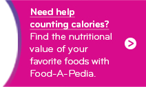 Need help counting calories?