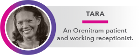 Tara, an Orenitram patient