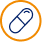 Pill capsule icon