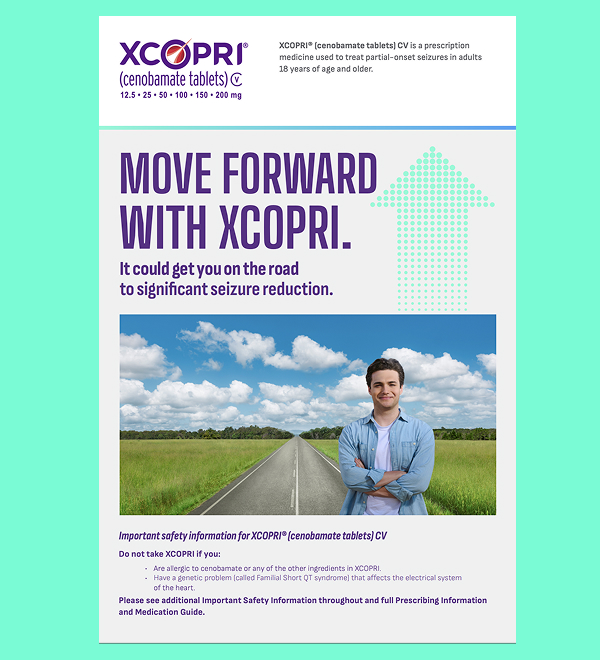 XCOPRI® (cenobamate tablets) CV patient brochure