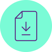Download resources icon